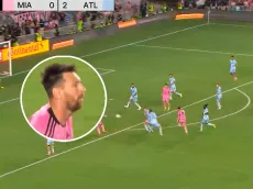 VIDEO | Se enojó Messi: gol desde afuera del área en Inter Miami vs Atlanta United
