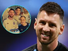 Messi mostró lo que le regaló el plantel de la Selección Argentina