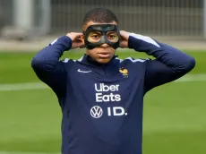 ¿Kylian Mbappé con una máscara de las 'Tortugas Ninja'?