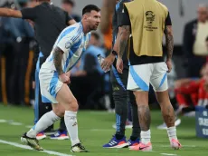 Messi preocupó a la Selección tras ser atendido contra Chile