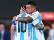 Lautaro Martínez reveló qué le dijo a Messi en el festejo de su gol en Argentina vs. Perú