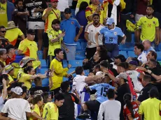 VIDEO | Uruguay y Colombia terminaron a las piñas en las tribunas tras las semifinales de la Copa América