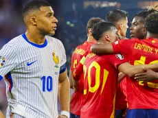 Después de Francia vs España, Mbappé le pidió la camiseta a un jugador del Barcelona