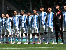 El gesto de los jugadores de la Selección Argentina durante el himno ante Ucrania por los Juegos Olímpicos
