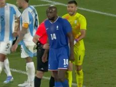 Esto le dijo Gerónimo Rulli a Mateta tras el empujón durante Argentina vs. Francia