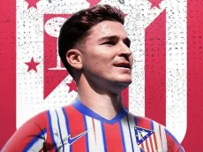Qué número de camiseta utilizaría Julián Álvarez en Atlético de Madrid