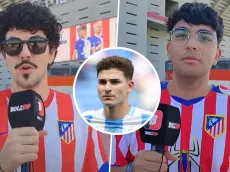 La reacción de los hinchas del Atlético de Madrid al enterarse del fichaje de Julián Álvarez