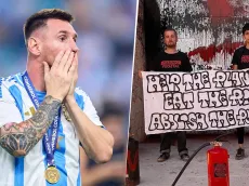 Uno de los activistas explicó por qué vandalizó la casa de Lionel Messi: "Hay varias razones"