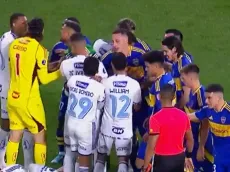 VIDEO | Se picó: la pelea entre los jugadores de Boca y Cruzeiro que repartió tarjetas amarillas