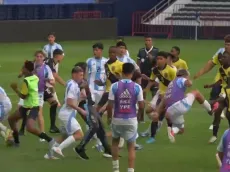 Escándalo: la Selección Argentina Sub 16 terminó a las piñas con la Selección de Ecuador