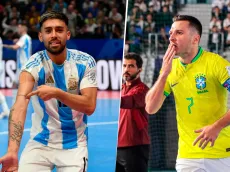 Argentina 0 vs. Brasil 0 por la final del Mundial FIFA de Futsal 2024: comenzó el partido