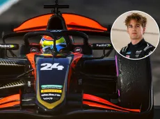Más de 100 vueltas en un día: Así le fue a Nico Varrone en el último test de la Fórmula 2 en Abu Dhabi