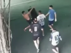 Piñas, oreja rebanada y denuncia: el mal momento de un ex Independiente en un picado con amigos