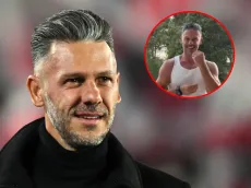 El TikTok viral de Demichelis bailando con su hija: "Lo echaron de River por menos"