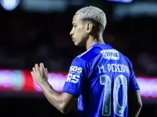 Matheus Pereira ri com pergunta de repórter se permanecerá no Cruzeiro