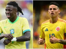 Vinícius Jr, James Rodríguez e mais: Brasil e Colômbia duelam em jogo de estrelas
