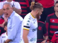 Tite dá bronca em Pitta no empate do Flamengo