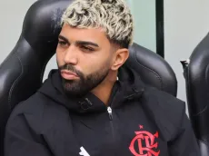 Gabigol expulsão de Raphael Veiga em Flamengo x Palmeiras