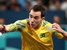 Olimpíadas 2024: Hugo Calderano 'quebra tabu' e vai à semifinal do tênis de mesa