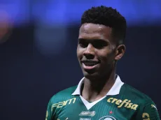 Desfalque contra o Flamengo, Estêvão começa transição física nos bastidores do Palmeiras