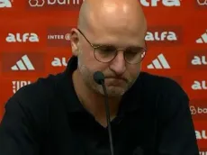 Bisol chora e implora por apoio da torcida no Beira-Rio