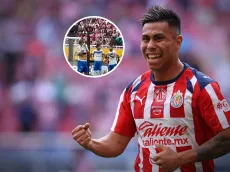 Así reaccionó Ramos y Canales al gol de Efraín Álvarez