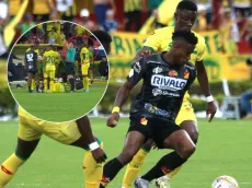 La sanción de la Dimayor a jugador del Pereira que golpeó a recogebolas de Bucaramanga