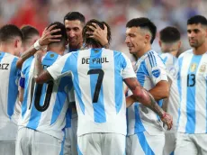 La probable formación de Argentina para enfrentar a Colombia en la final