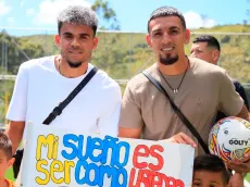 El bondadoso gesto de Daniel Muñoz y Luis Díaz en Medellín