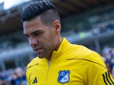 Radamel Falcao, baja en Millonarios para visitar a Alianza en Valledupar