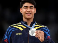 Así recibió Ángel Barajas la medalla de plata en París 2024