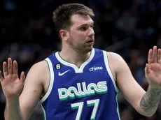Luka Doncic reacts to Kyrie Irving's dominance in the clutch