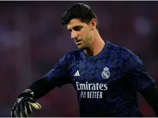 Why is Thibaut Courtois not playing for Belgium vs France today in Euro 2024 Round of 16?