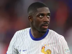 Why is Ousmane Dembele not starting for France vs Belgium in Euro 2024 round of 16?