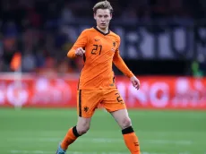 Why is Frenkie de Jong not playing for the Netherlands vs Romania in Euro 2024 Round of 16?