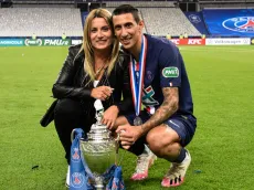 Who is Angel Di Maria's wife, Jorgelina Cardoso, and how old is she?