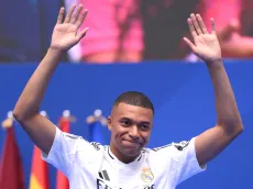 Why is Kylian Mbappe not playing for Real Madrid vs Barcelona at MetLife Stadium?
