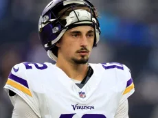 Why is Max Brosmer and not JJ McCarthy playing today for Vikings vs Lions on 2025 NFL Christmas game?