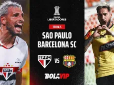 Ver GRATIS y EN VIVO Sao Paulo vs Barcelona SC vía Star plus y ESPN por la Copa Libertadores 2024