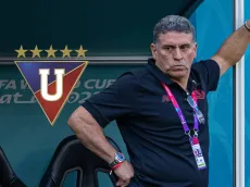 Luis Fernando Suárez se enojó con la directiva de Liga de Quito