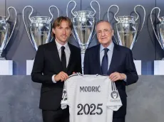 Real Madrid anunció la renovación de su contrato con Modric
