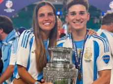 El mensaje de la novia de Julián Alvarez después de ser campeón de la Copa América