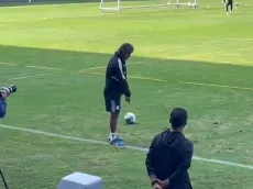 VIDEO | Leonel Álvarez le enseña a los jugadores de Emelec a controlar un balón