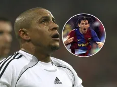 Lo que pensó Roberto Carlos cuando Messi lo humilló en un clásico