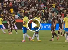 VIDEO: jugadores del 'Tri' se pelean por playera de Vinicius Jr y uno se la quedó