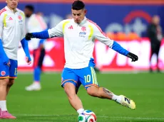 James Rodríguez puso a prueba el balón del Mundial 2026 con su calidad