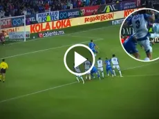 Sensible imagen de Nacho Rivero antes del gol del Toro Fernández vs Pachuca