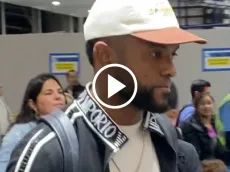 Así fue la llegada de Borja a CDMX para firmar con Cruz Azul