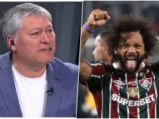 Pato Yáñez furia con el gol de Fluminense ante Colo Colo: "Un equipo de m...da ratón"