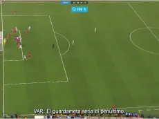 El audio del VAR en el polémico gol de Argentina a Chile